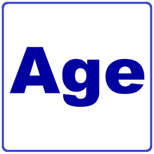 حساب العمر من خلال تاريخ الميلاد  calculate age in years