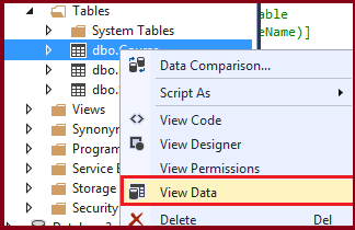 اخذ سكربت داتابيز خارجيا للعمل بها MVC deployment database scripts