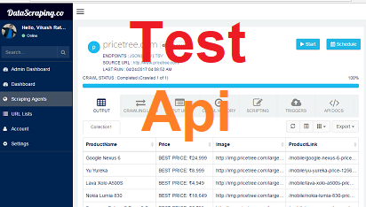 سنقدم شرح لاختبار من خلال ادوات الاختبار Asp Api Broswer Testing