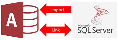 لمبرمجين الاكسيس لو عايز تربط الاكسيس بقواعد بيانات سيكوال لكي تستخدمها كحجم ضخم للبيانات Link Access to SQL Server