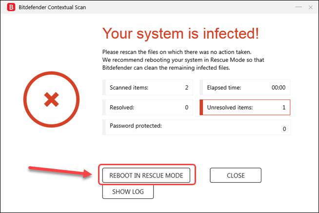 حل مشكلة برنامجك مع الانتفايرس bitdefender