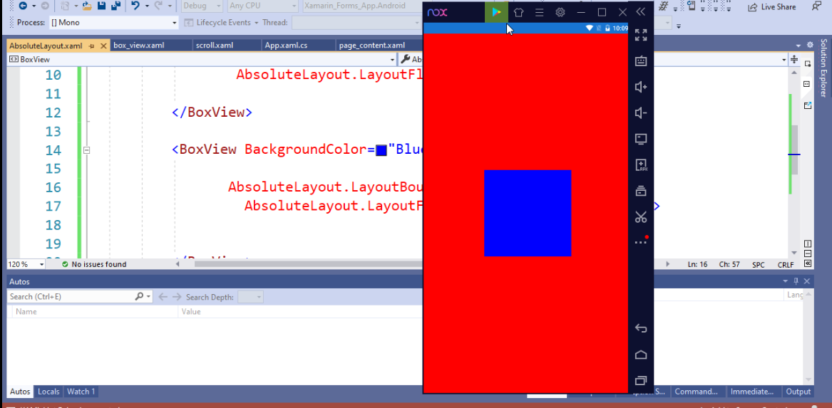 كورس برمجة تطبيقات - شرح Xamarin forms AbsoluteLayout|الدورة الاحترافية ...