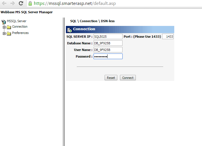 smarterasp hosting smarterasp hosting database and connection string