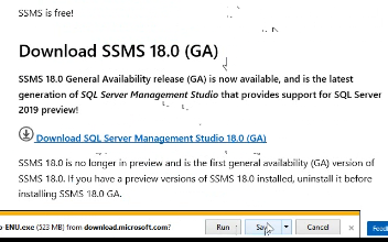 كيفية تحميل سكوال سيرفر احدث اصدار how to download and install sql server-sql SSMS 2017