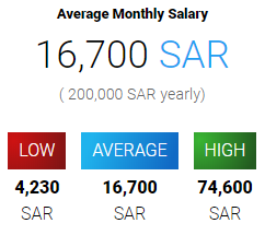 مرتبات المبرمجين في السعودية