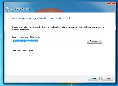 طريقة عمل ايكونة للدخول علي برنامجك Asp.net program shortcut