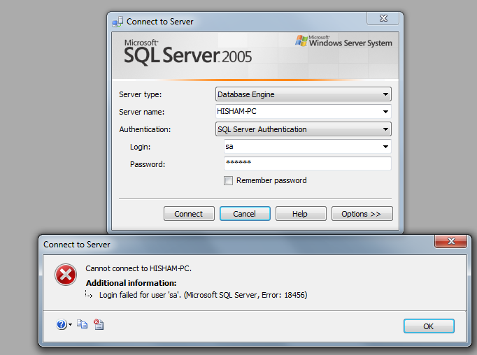 A network-related or instance-specific error occurred while establishing a connection to SQL Server.