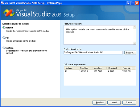 الفيجوال ستوديو visual studio 2008