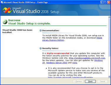 الفيجوال ستوديو visual studio 2008